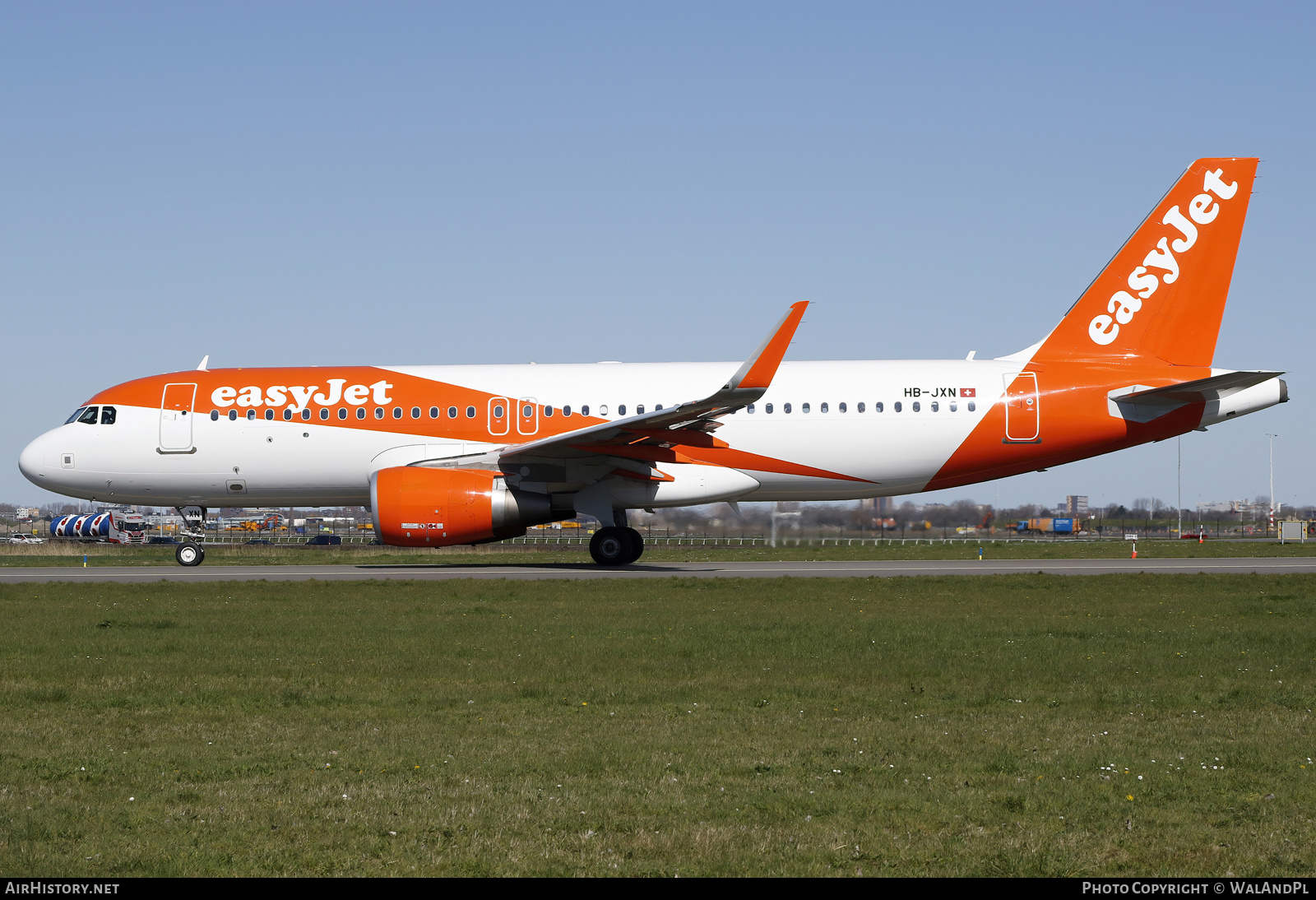 Aircraft Photo of HB-JXN | Airbus A320-214 | EasyJet | AirHistory.net #563003