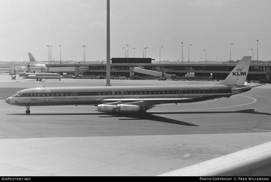 Aircraft Photo of PH-DEG | McDonnell Douglas DC-8-63 | KLM - Royal Dutch Airlines | AirHistory.net #563007