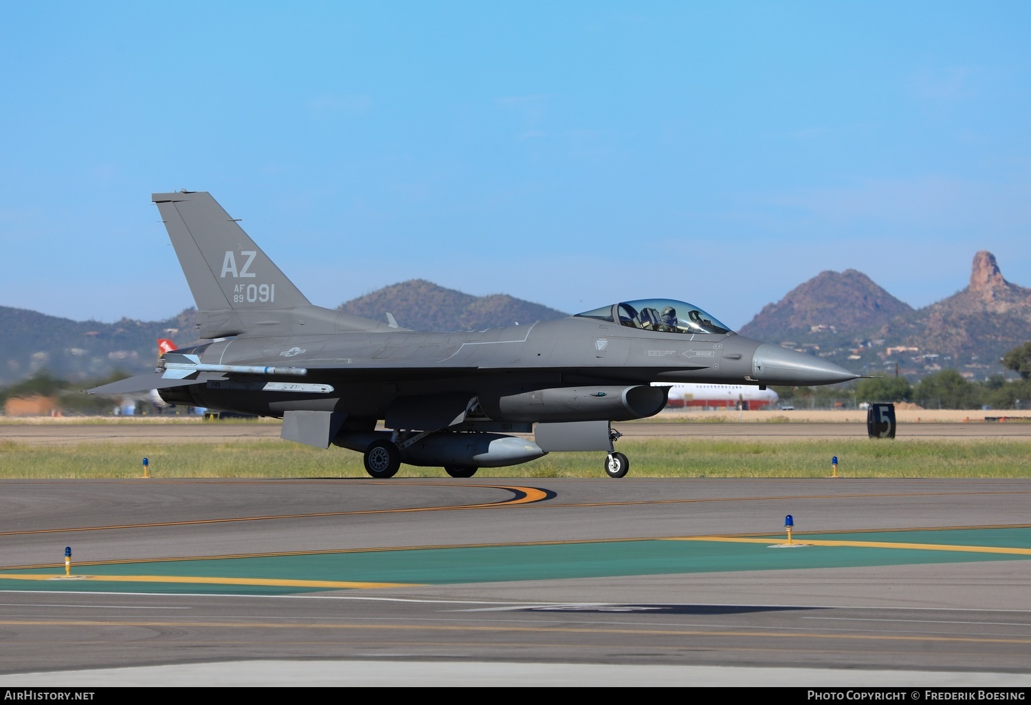 Aircraft Photo of 89-2091 / AF89-091 | General Dynamics F-16CM Fighting Falcon | USA - Air Force | AirHistory.net #563030