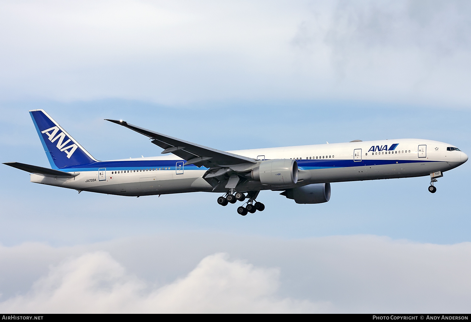 Aircraft Photo of JA733A | Boeing 777-381/ER | All Nippon Airways - ANA | AirHistory.net #563045