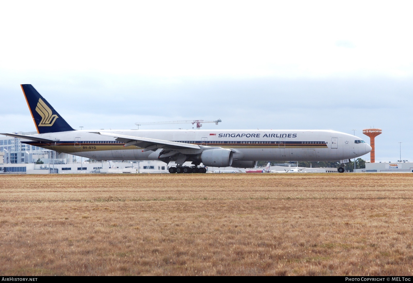 Aircraft Photo of 9V-SYG | Boeing 777-312 | Singapore Airlines | AirHistory.net #563051