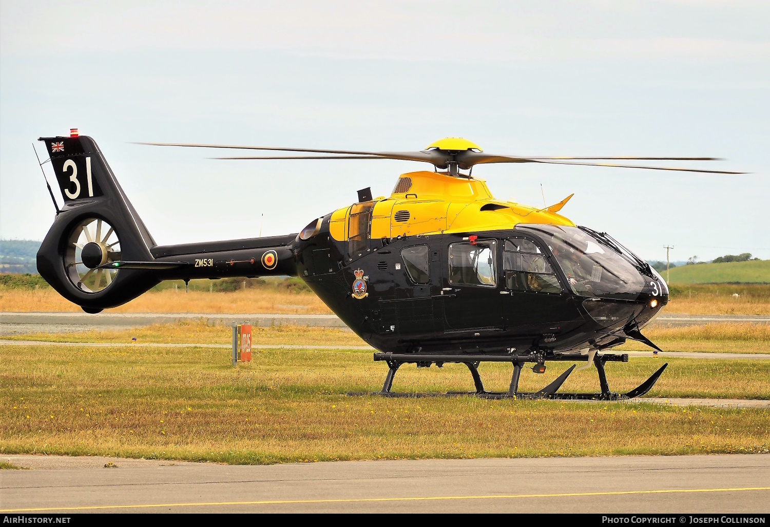 Aircraft Photo of ZM531 | Airbus Helicopters H-135 Juno HT1 (EC-135T-3H) | UK - Air Force | AirHistory.net #563070