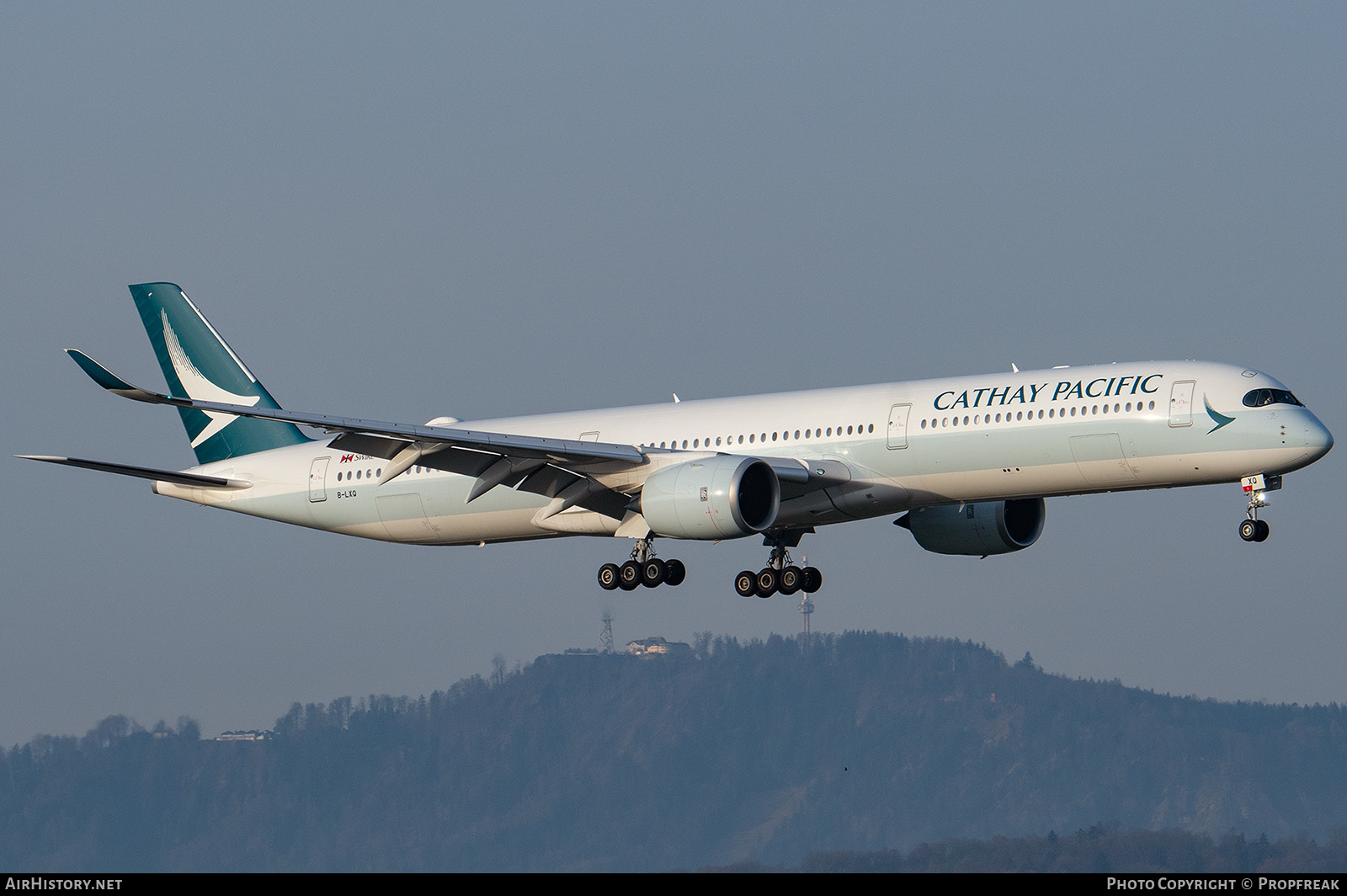 Aircraft Photo of B-LXQ | Airbus A350-1041 | Cathay Pacific Airways | AirHistory.net #563074