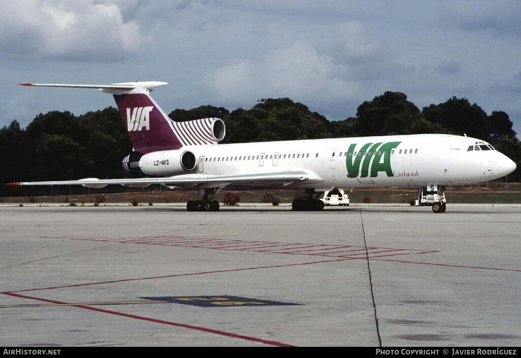 Aircraft Photo of LZ-MIS | Tupolev Tu-154M | VIA - Air VIA Bulgarian Airways | AirHistory.net #563084