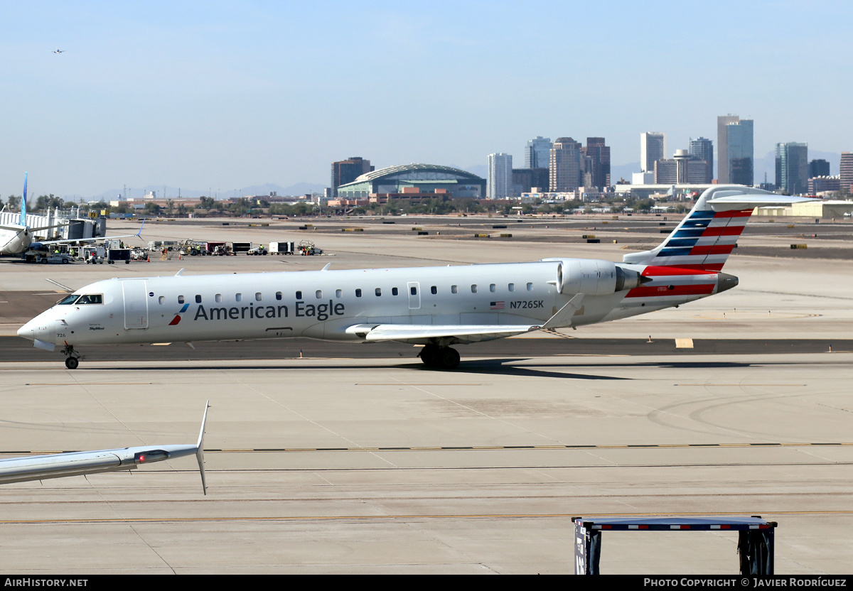 Aircraft Photo of N726SK | Bombardier CRJ-701ER (CL-600-2C10) | American Eagle | AirHistory.net #563090