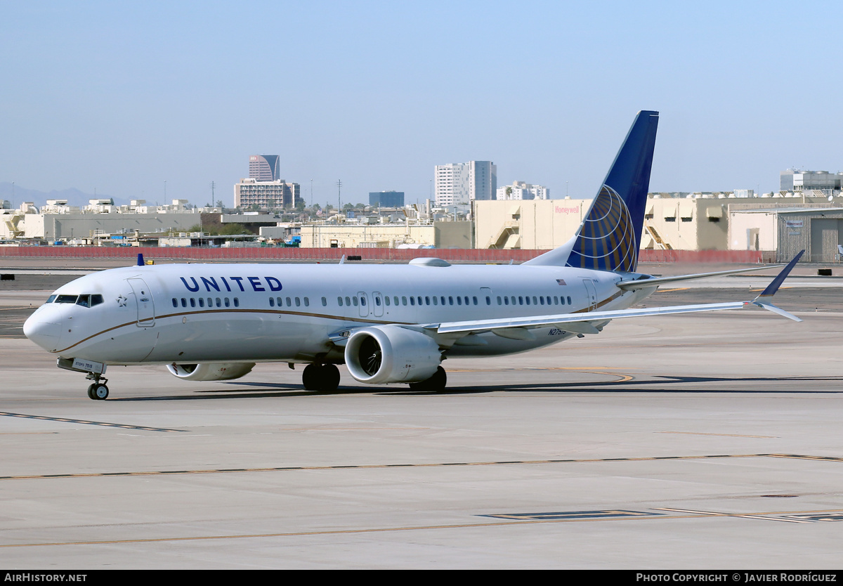 Aircraft Photo of N27515 | Boeing 737-9 Max 9 | United Airlines | AirHistory.net #563091