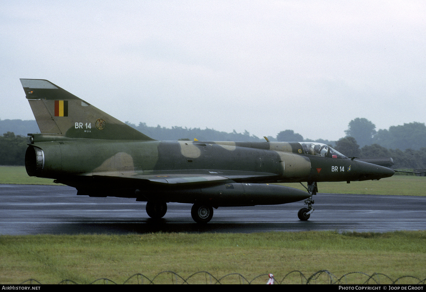 Aircraft Photo of BR14 | Dassault Mirage 5BR | Belgium - Air Force | AirHistory.net #563109