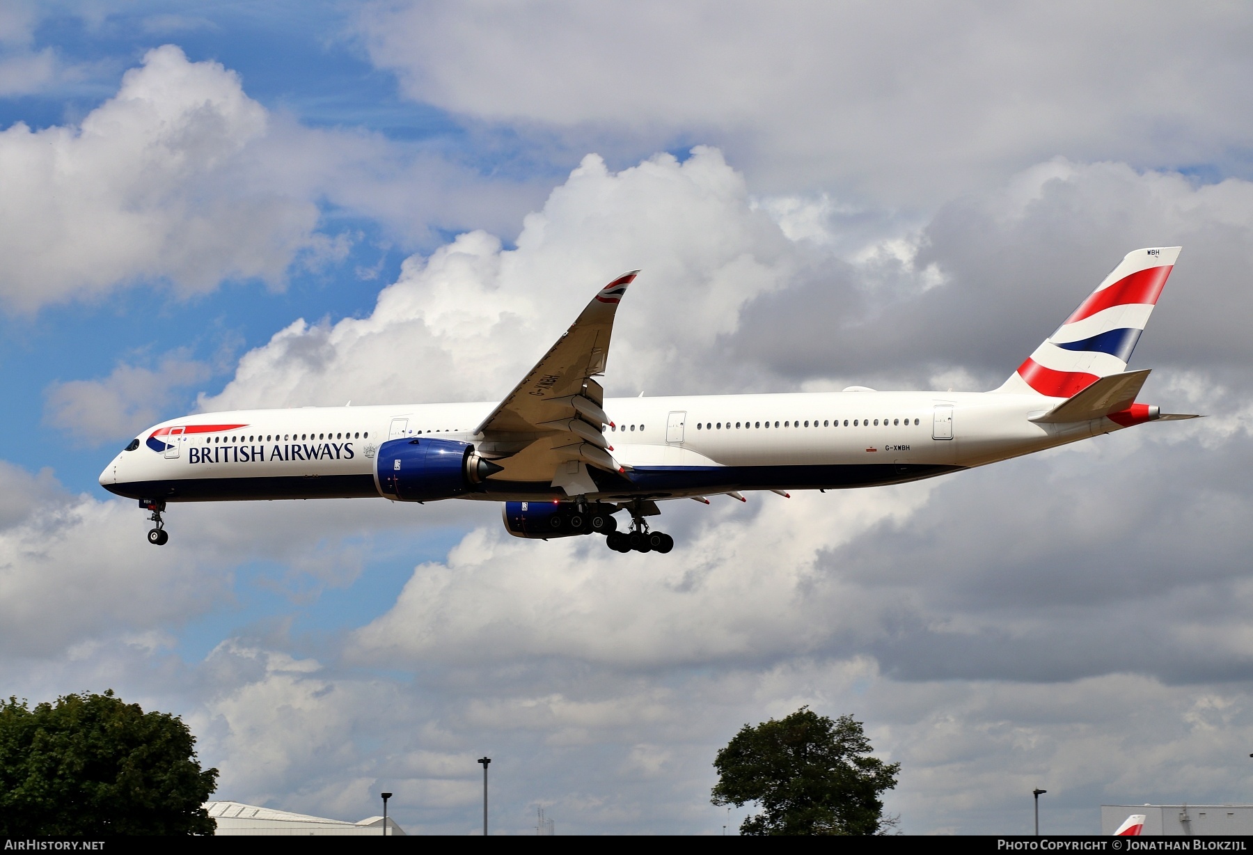 Aircraft Photo of G-XWBH | Airbus A350-1041 | British Airways | AirHistory.net #563116