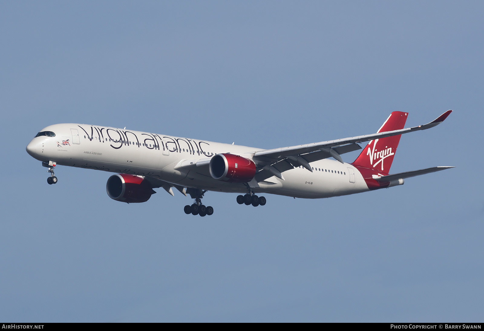 Aircraft Photo of G-VLIB | Airbus A350-1041 | Virgin Atlantic Airways | AirHistory.net #563118