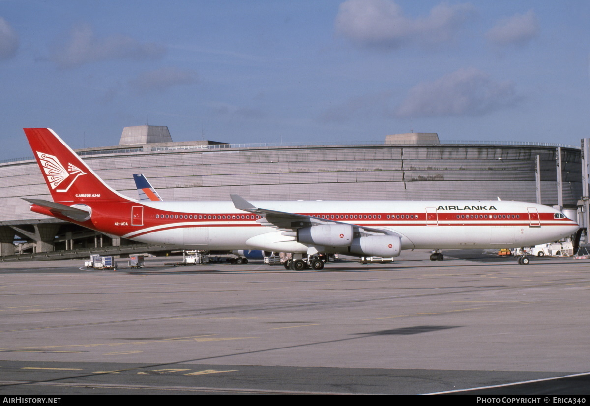 Aircraft Photo of 4R-ADA | Airbus A340-311 | AirLanka | AirHistory.net #563125