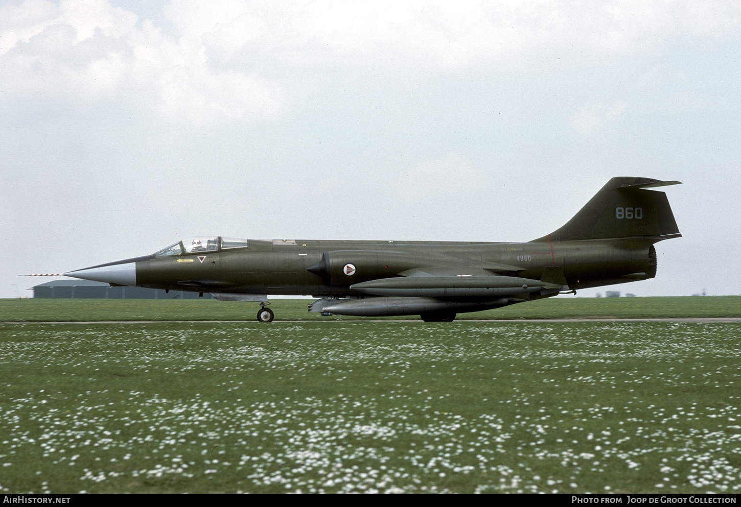 Aircraft Photo of 860 / 4860 | Lockheed CF-104 Starfighter | Norway - Air Force | AirHistory.net #563134