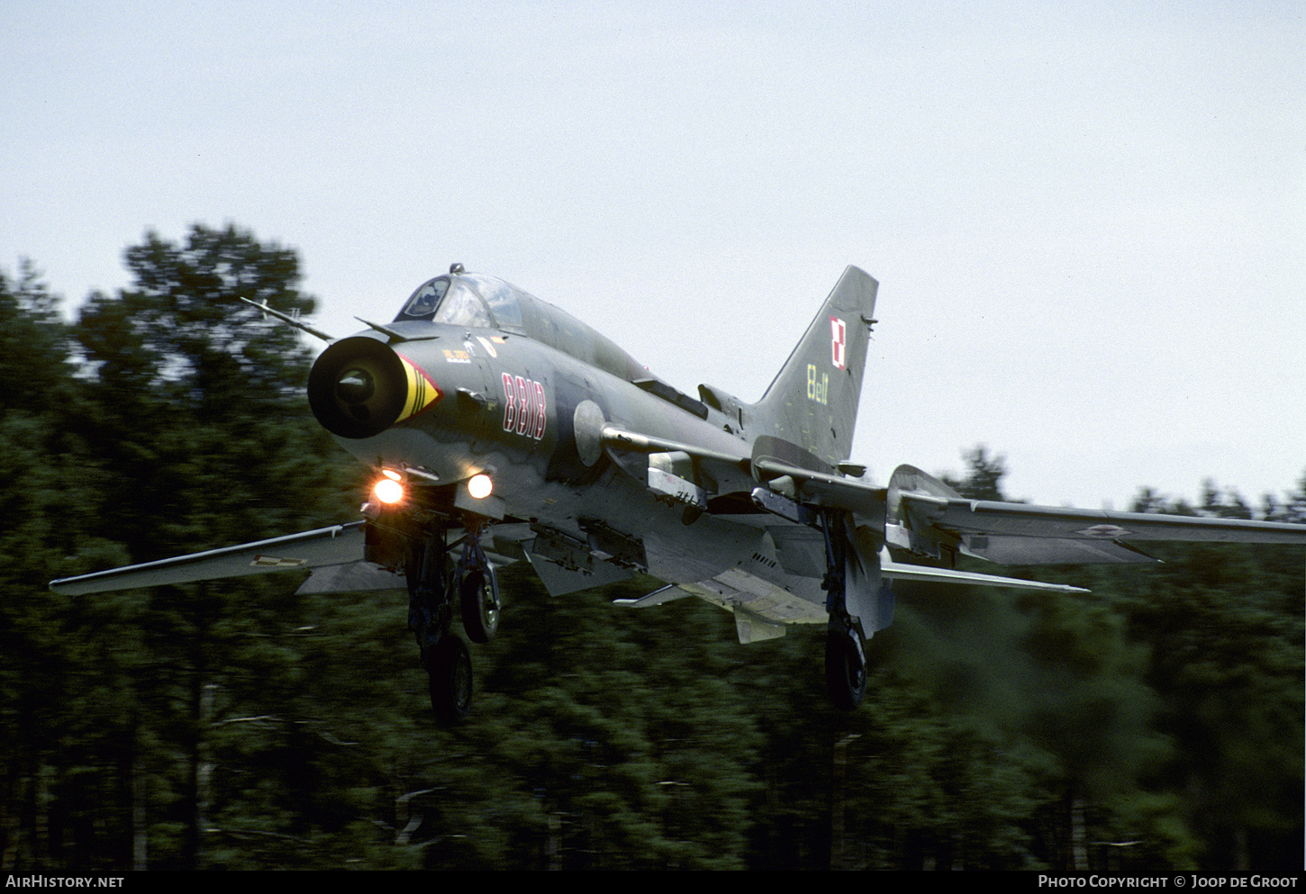 Aircraft Photo of 8818 | Sukhoi Su-22M4 | Poland - Air Force | AirHistory.net #563135