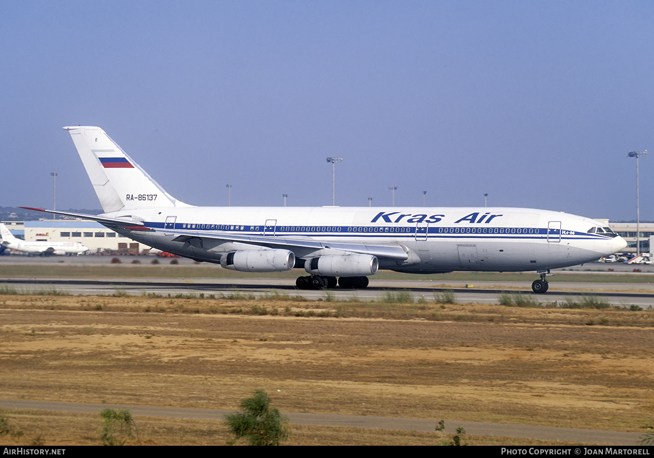 Aircraft Photo of RA-86137 | Ilyushin Il-86 | Kras Air | AirHistory.net #563144