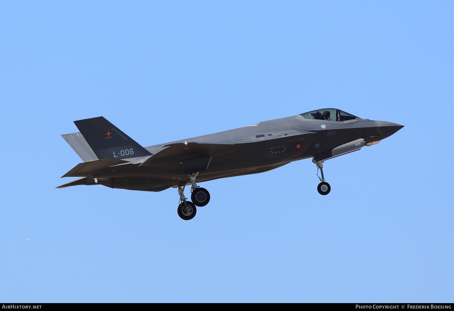 Aircraft Photo of L-006 / 20-5646 | Lockheed Martin F-35A Lightning II | Denmark - Air Force | AirHistory.net #563168