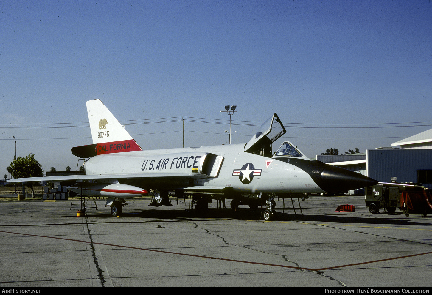 Aircraft Photo of 58-0775 / 80775 | Convair F-106A Delta Dart | USA - Air Force | AirHistory.net #563178
