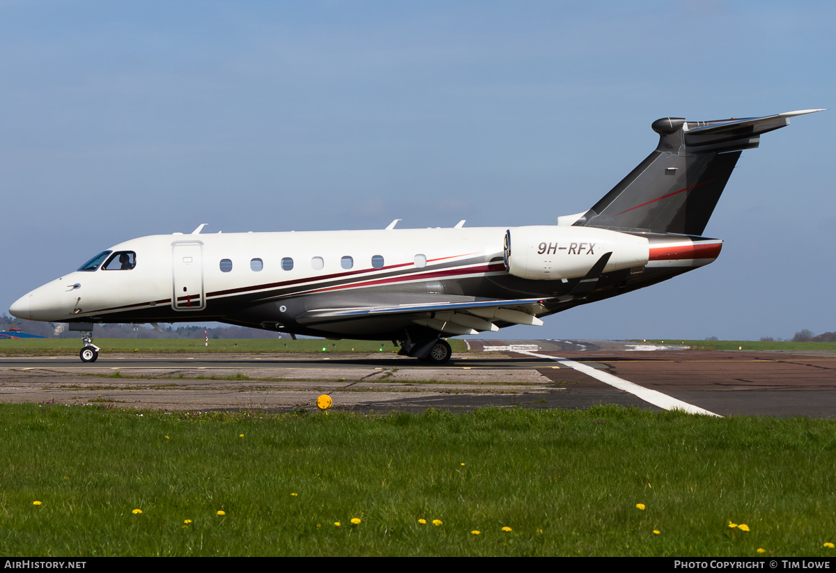 Aircraft Photo of 9H-RFX | Embraer EMB-550 Legacy 500 | AirHistory.net #563185