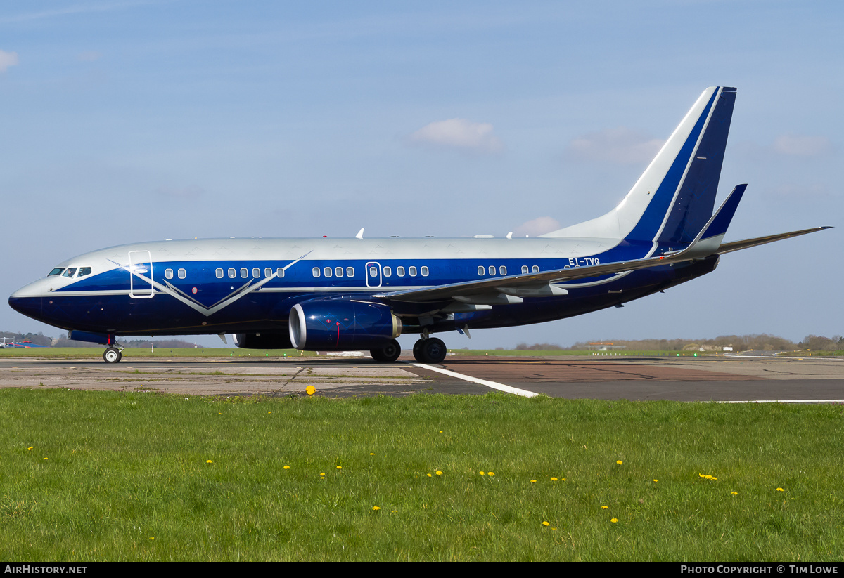 Aircraft Photo of EI-TVG | Boeing 737-7ZF BBJ | AirHistory.net #563188