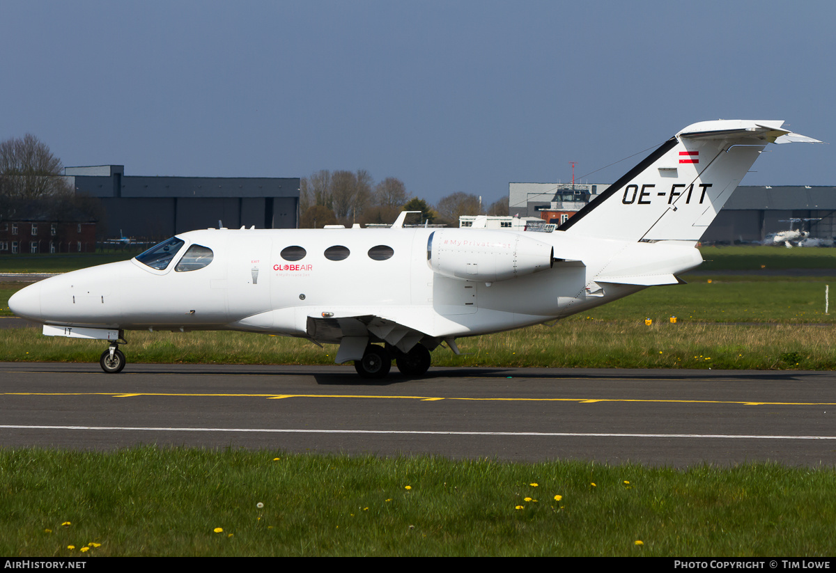 Aircraft Photo of OE-FIT | Cessna 510 Citation Mustang | GlobeAir | AirHistory.net #563193