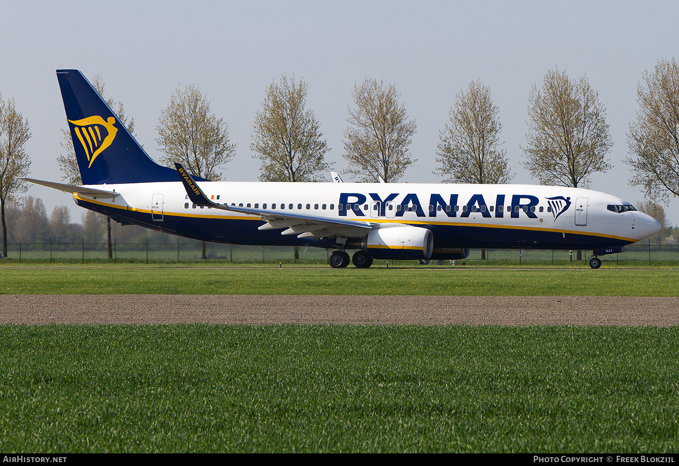 Aircraft Photo of EI-GJJ | Boeing 737-800 | Ryanair | AirHistory.net #563211