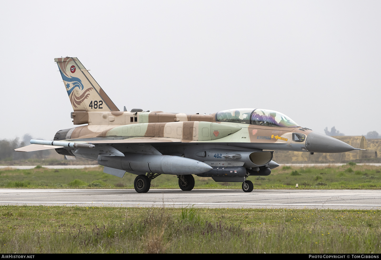 Aircraft Photo of 482 | Lockheed Martin F-16I Sufa | Israel - Air Force | AirHistory.net #563218