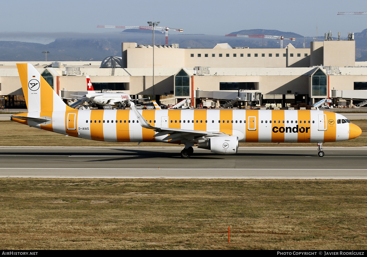 Aircraft Photo of D-AIAS | Airbus A321-211 | Condor Flugdienst | AirHistory.net #563221