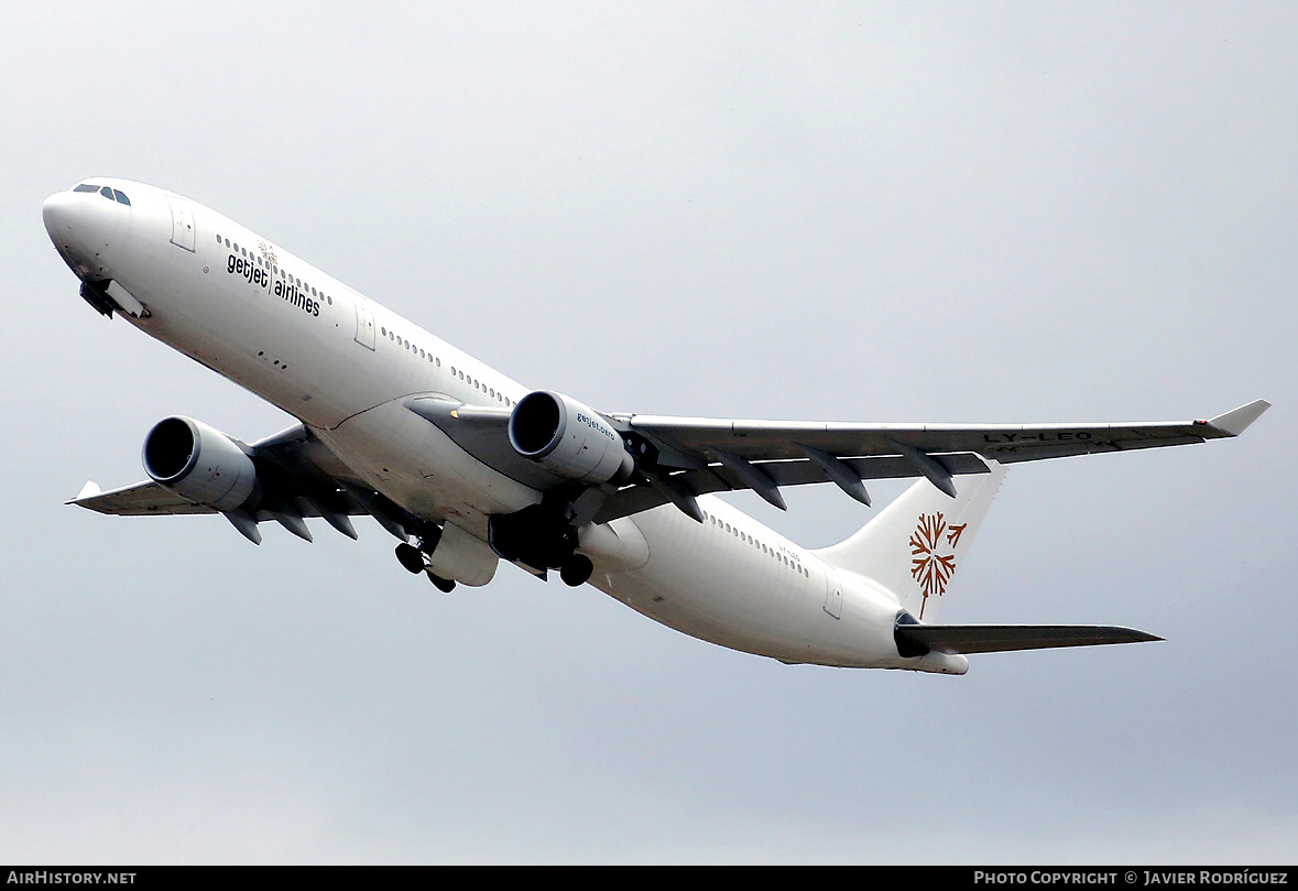 Aircraft Photo of LY-LEO | Airbus A330-302 | GetJet Airlines | AirHistory.net #563243