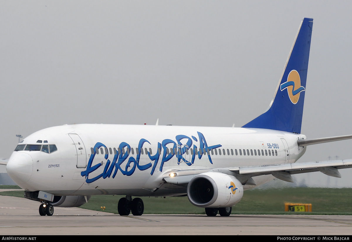 Aircraft Photo of 5B-DBU | Boeing 737-8Q8 | Eurocypria Airlines | AirHistory.net #563244