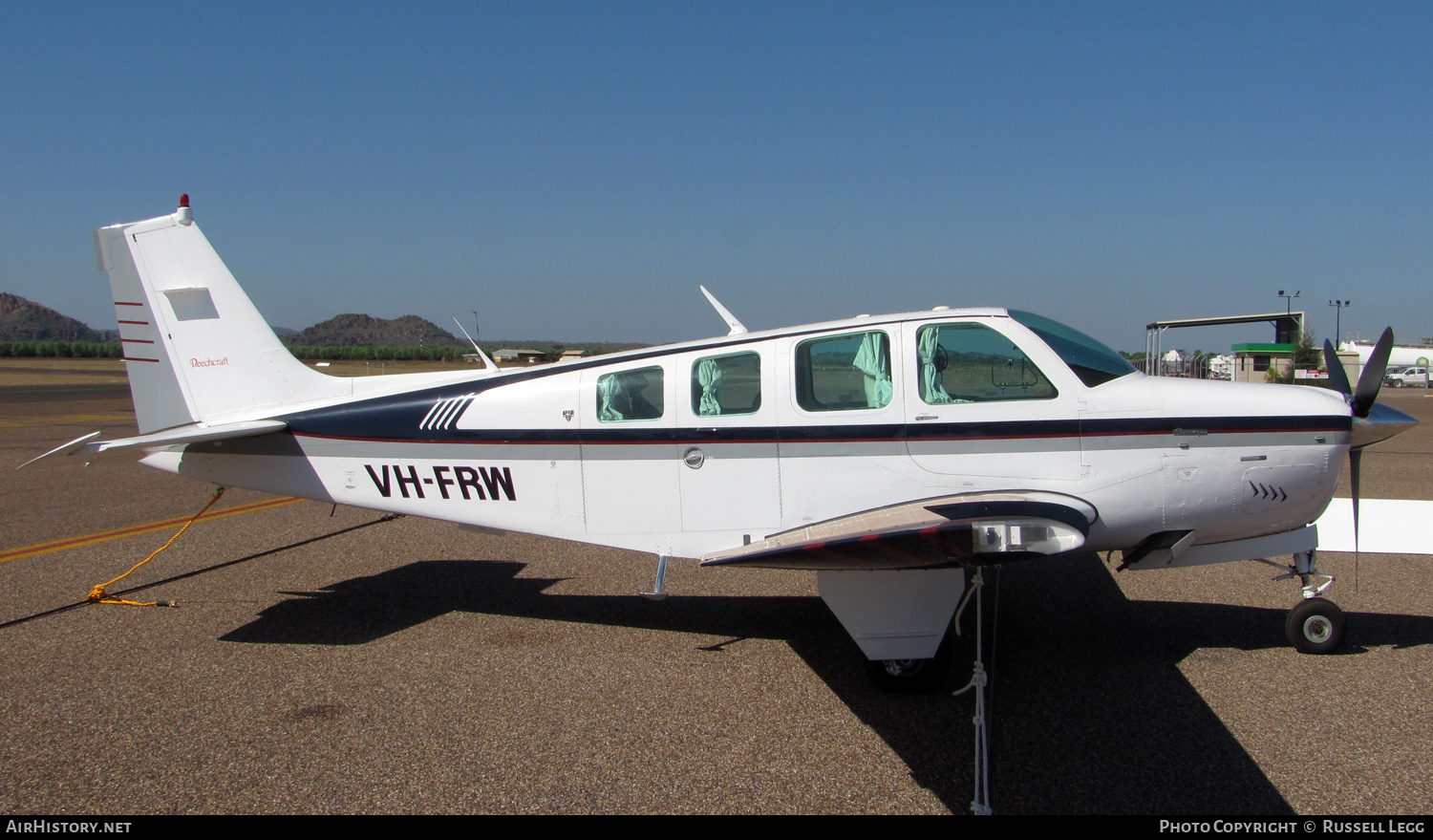 Aircraft Photo of VH-FRW | Beech A36 Bonanza 36 | AirHistory.net #563279