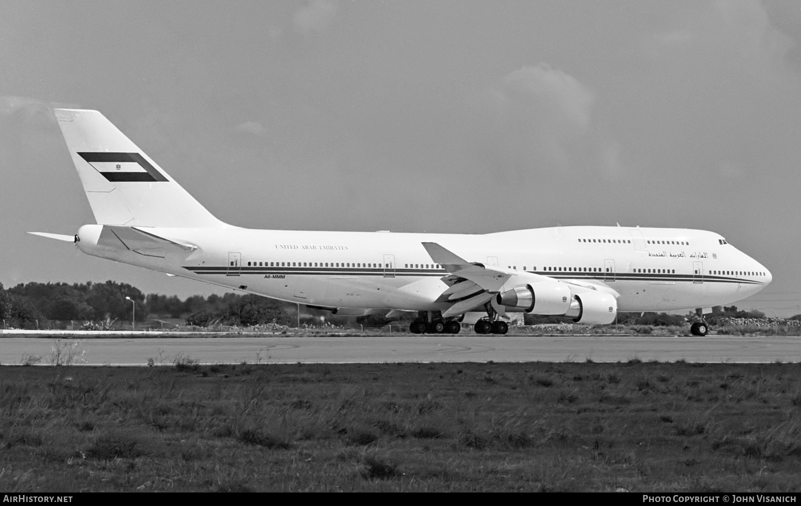 Aircraft Photo of A6-MMM | Boeing 747-422 | United Arab Emirates Government | AirHistory.net #563290