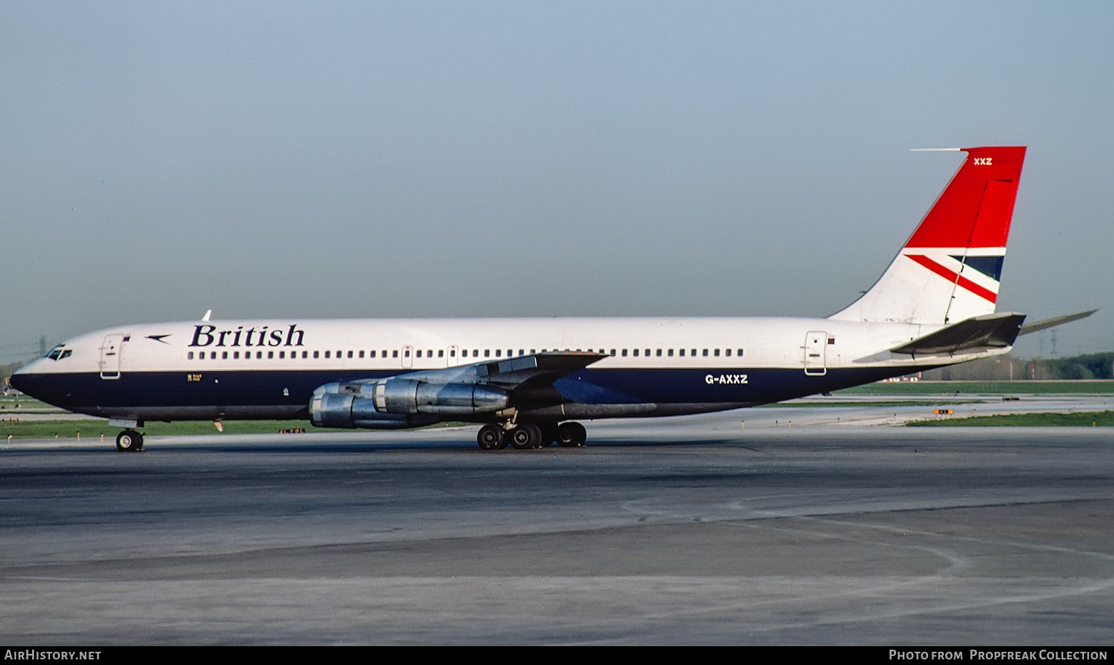 Aircraft Photo of G-AXXZ | Boeing 707-336B | British Airways | AirHistory.net #563293