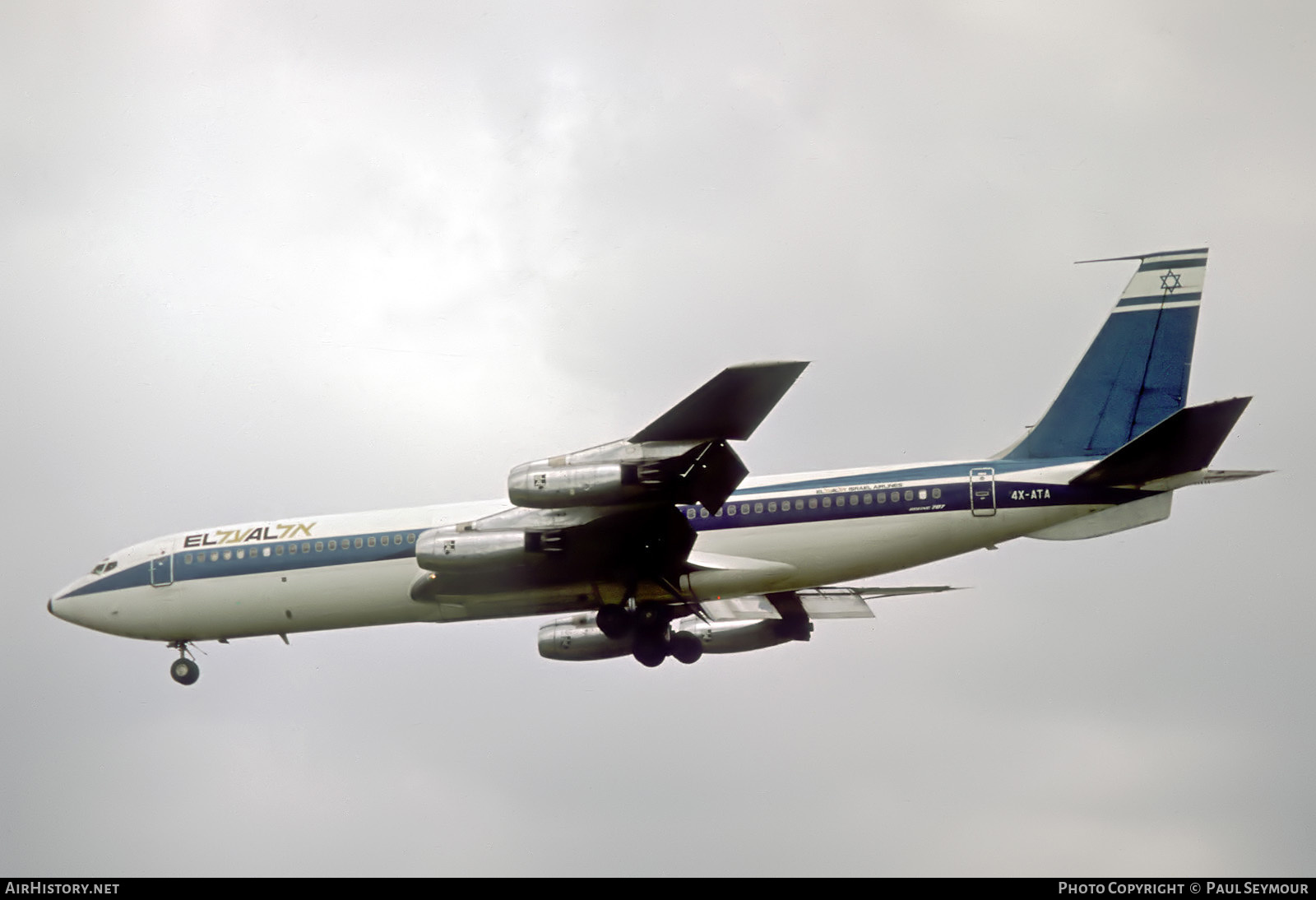 Aircraft Photo of 4X-ATA | Boeing 707-458 | El Al Israel Airlines | AirHistory.net #563299