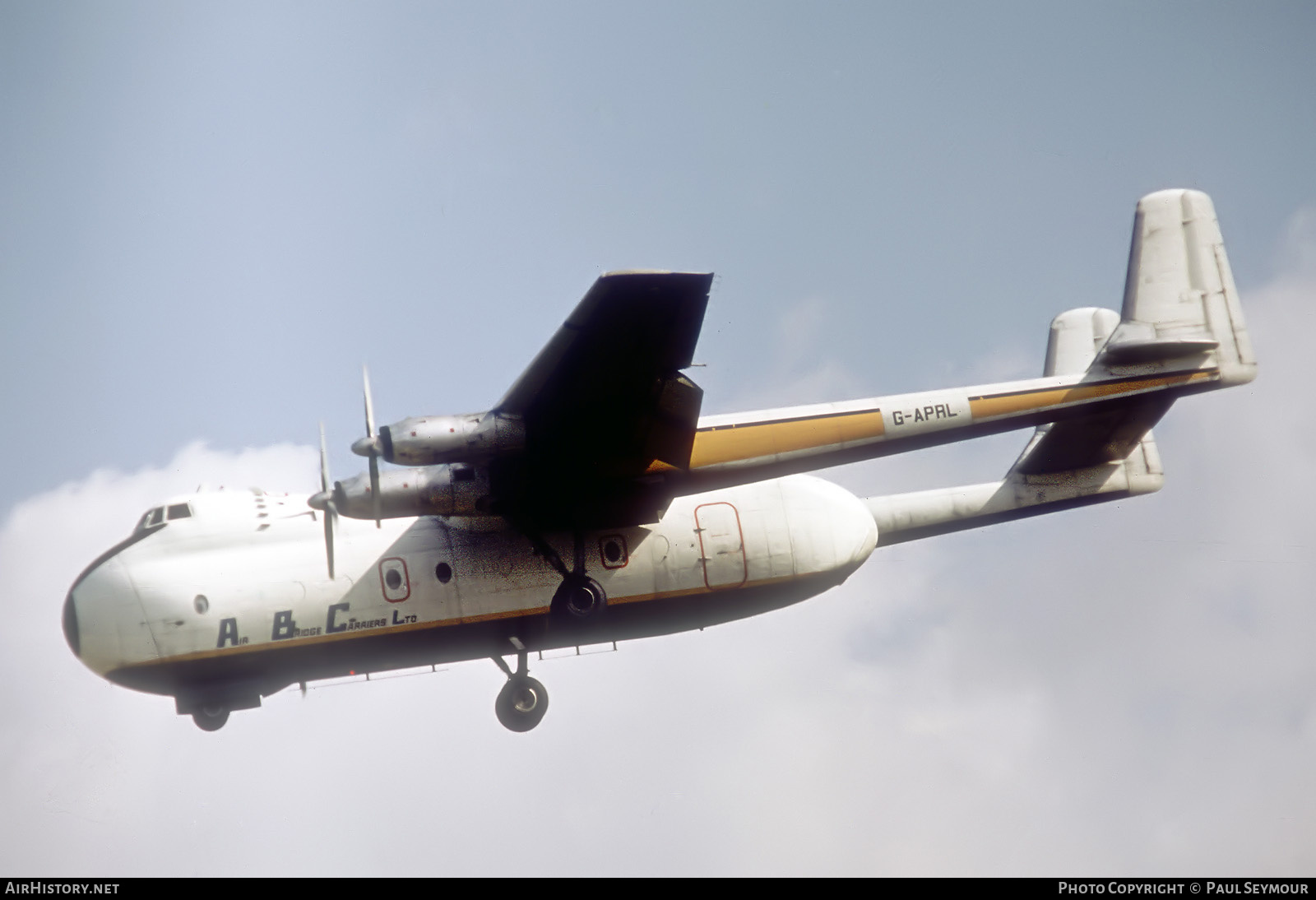 Aircraft Photo of G-APRL | Armstrong Whitworth AW-650 Argosy 101 | Air Bridge Carriers - ABC | AirHistory.net #563301