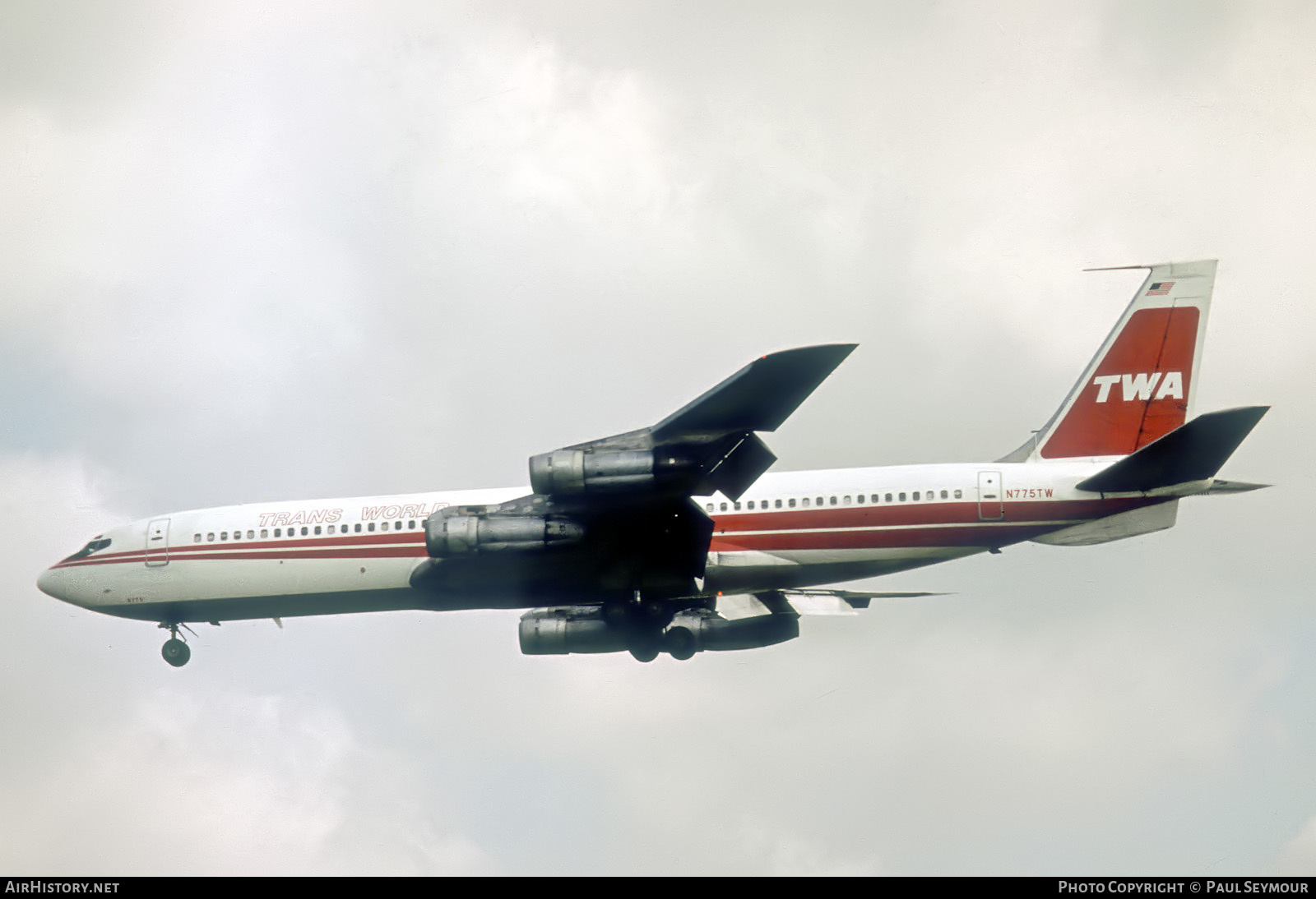 Aircraft Photo of N775TW | Boeing 707-331B | Trans World Airlines - TWA | AirHistory.net #563310