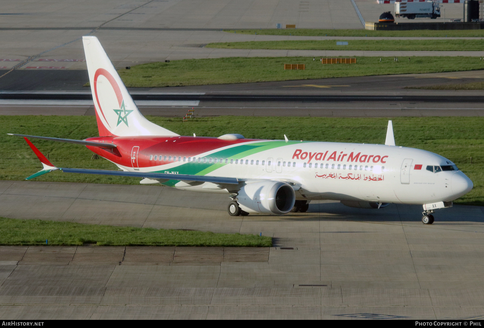 Aircraft Photo of CN-MAX | Boeing 737-8 Max 8 | Royal Air Maroc - RAM | AirHistory.net #563311