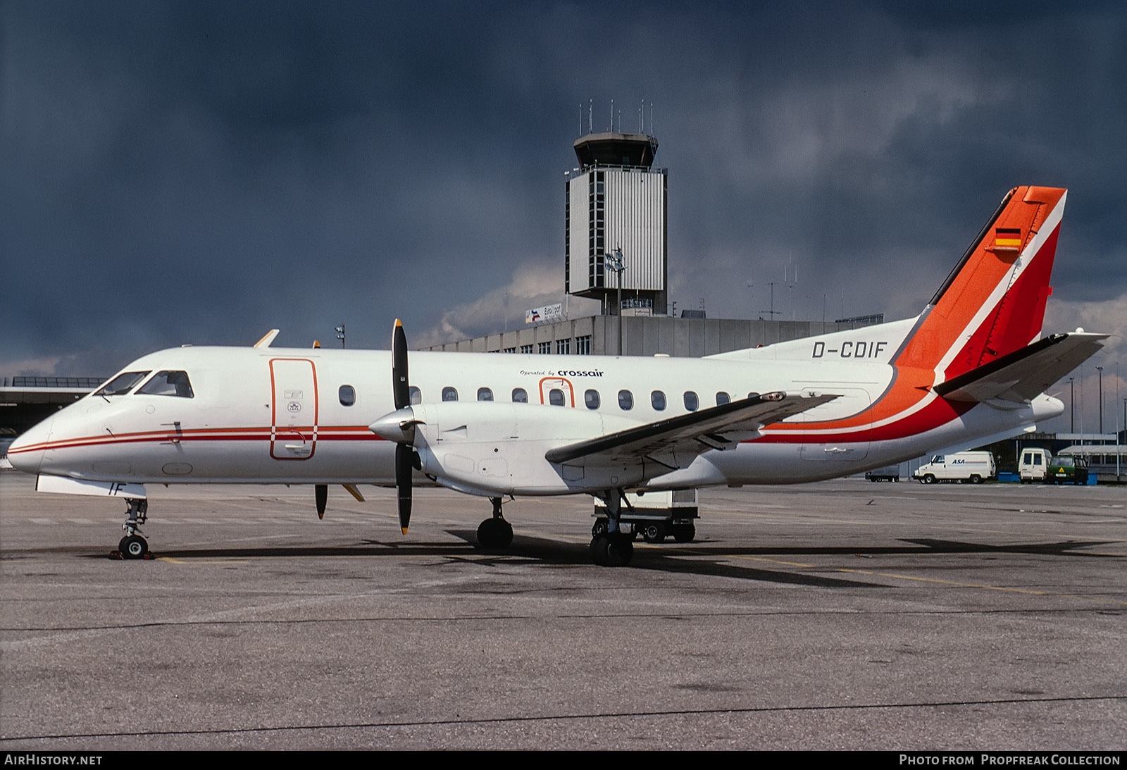 Aircraft Photo of D-CDIF | Saab-Fairchild SF-340A | Crossair | AirHistory.net #563324
