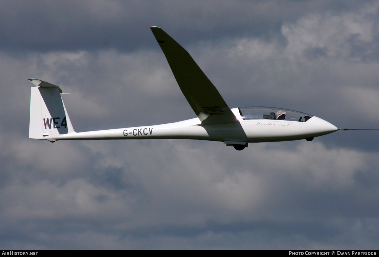 Aircraft Photo of G-CKCV | Schempp-Hirth Duo Discus T | AirHistory.net #563332