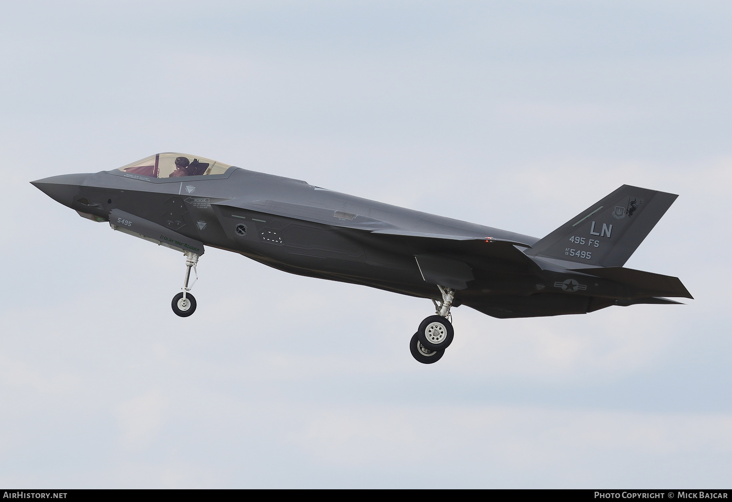 Aircraft Photo of 19-5495 | Lockheed Martin F-35A Lightning II | USA - Air Force | AirHistory.net #563343