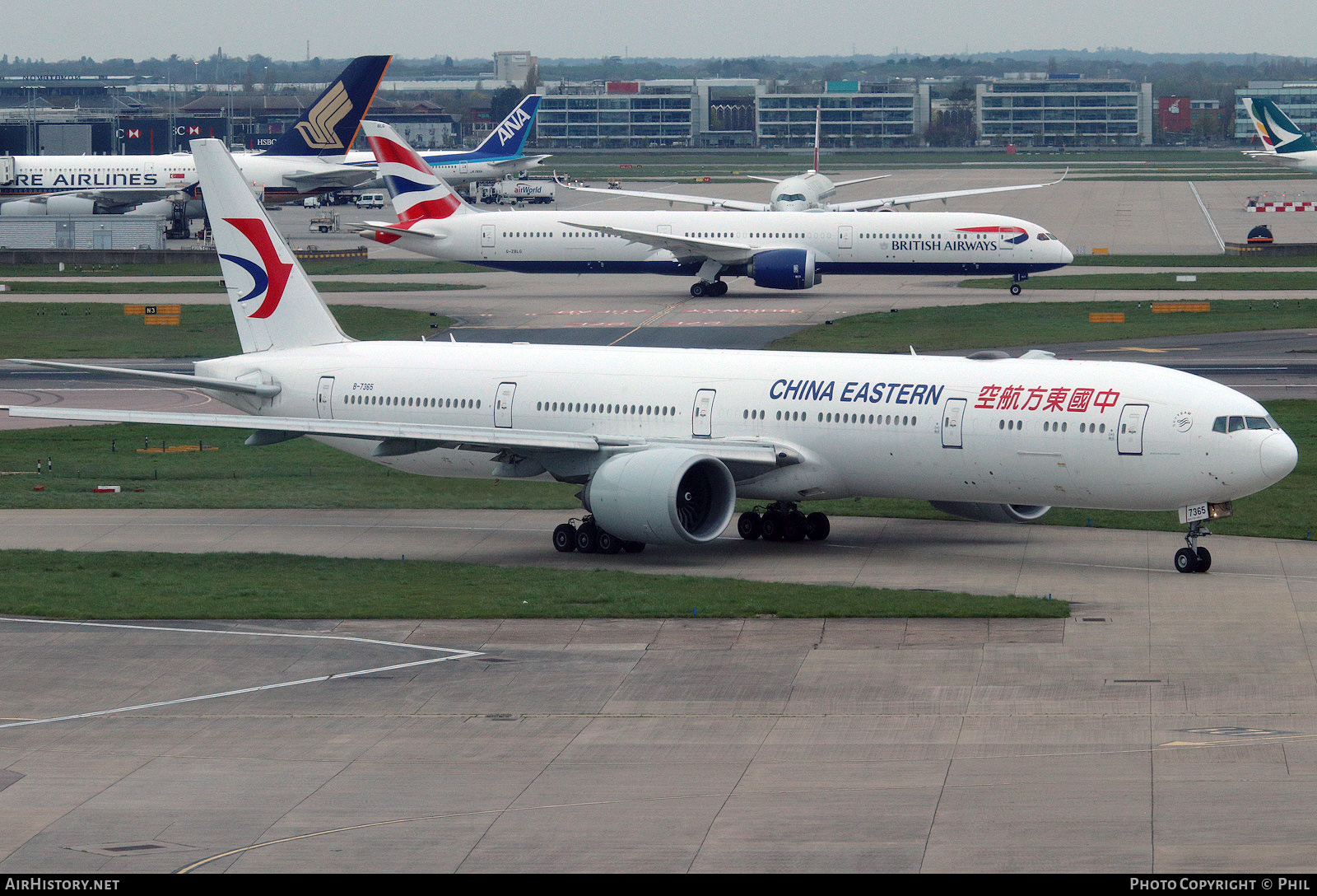 Aircraft Photo of B-7365 | Boeing 777-39P/ER | China Eastern Airlines | AirHistory.net #563345