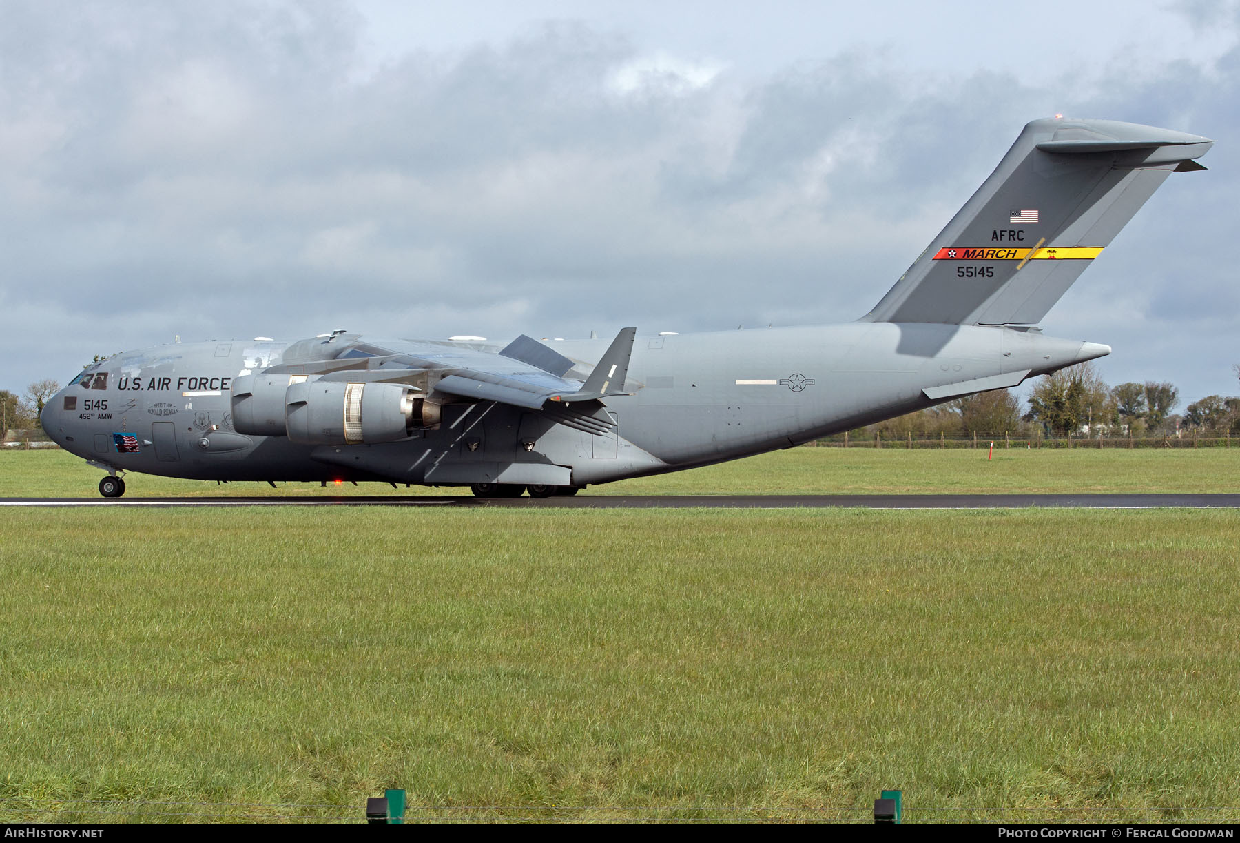 Aircraft Photo of 05-5145 / 55145 | Boeing C-17A Globemaster III | USA - Air Force | AirHistory.net #563363