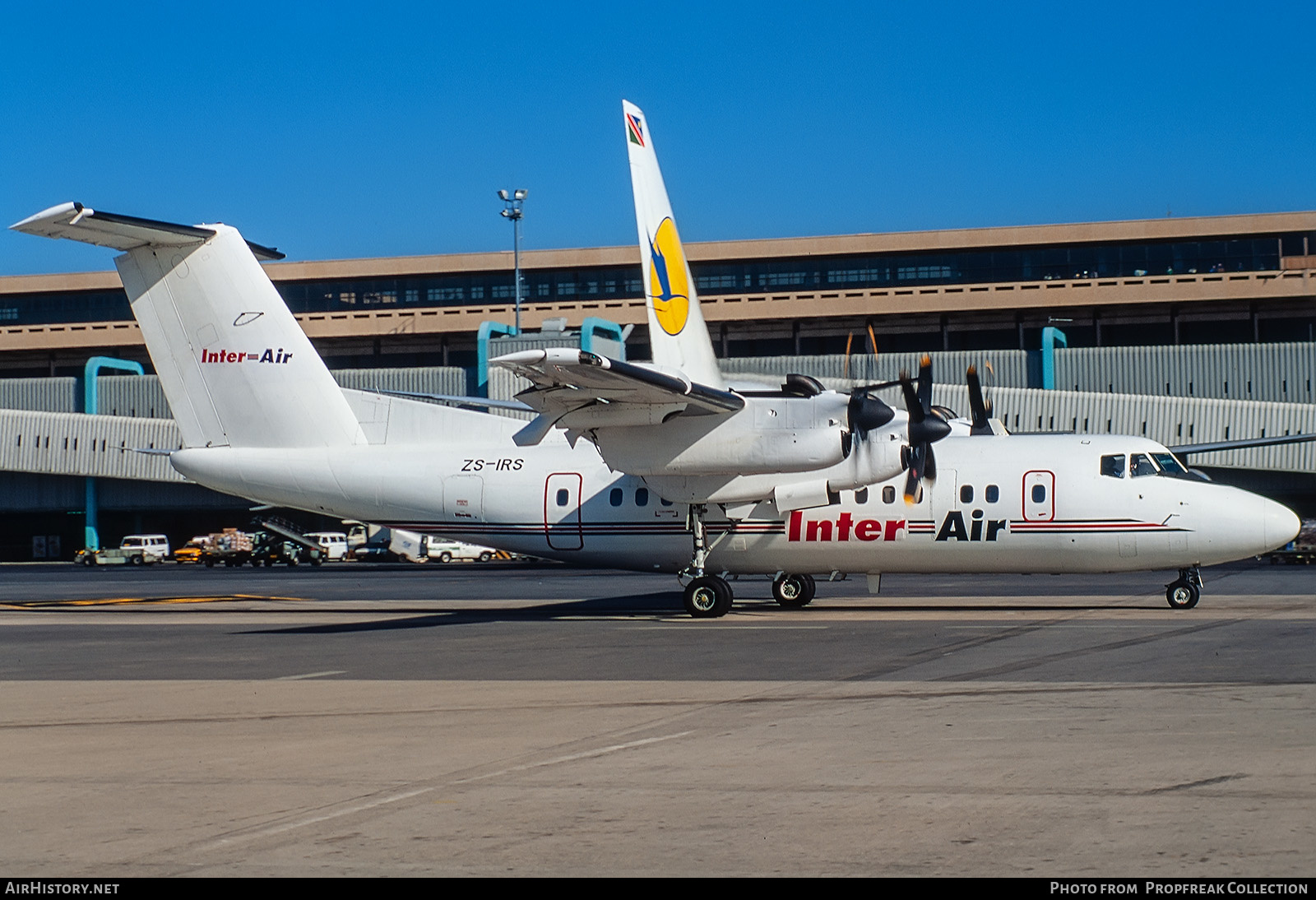 Aircraft Photo of ZS-IRS | De Havilland Canada DHC-7-102 Dash 7 | Interair | AirHistory.net #563371