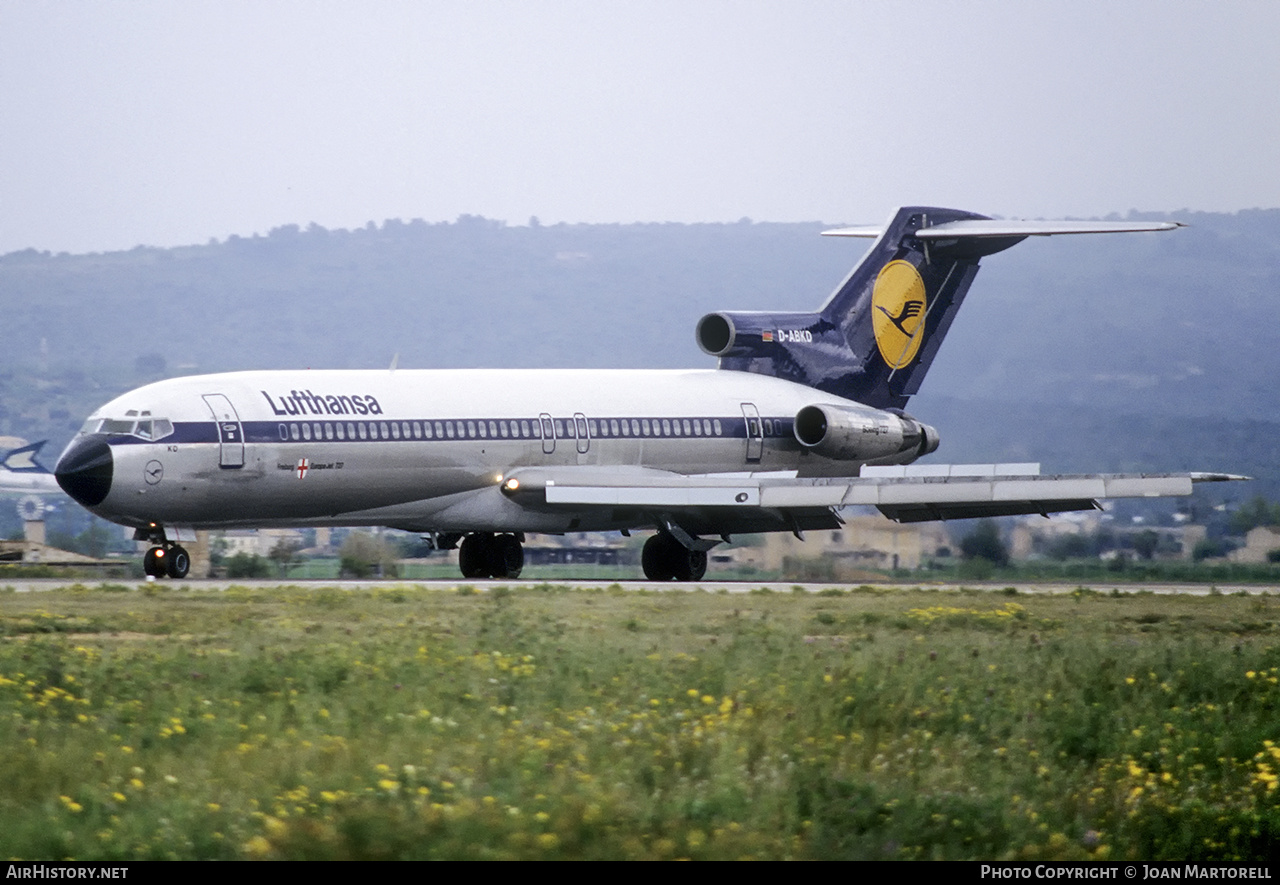 Aircraft Photo of D-ABKD | Boeing 727-230/Adv | Lufthansa | AirHistory.net #563391