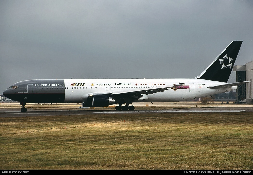 Aircraft Photo of N653UA | Boeing 767-322/ER | United Airlines | AirHistory.net #563407