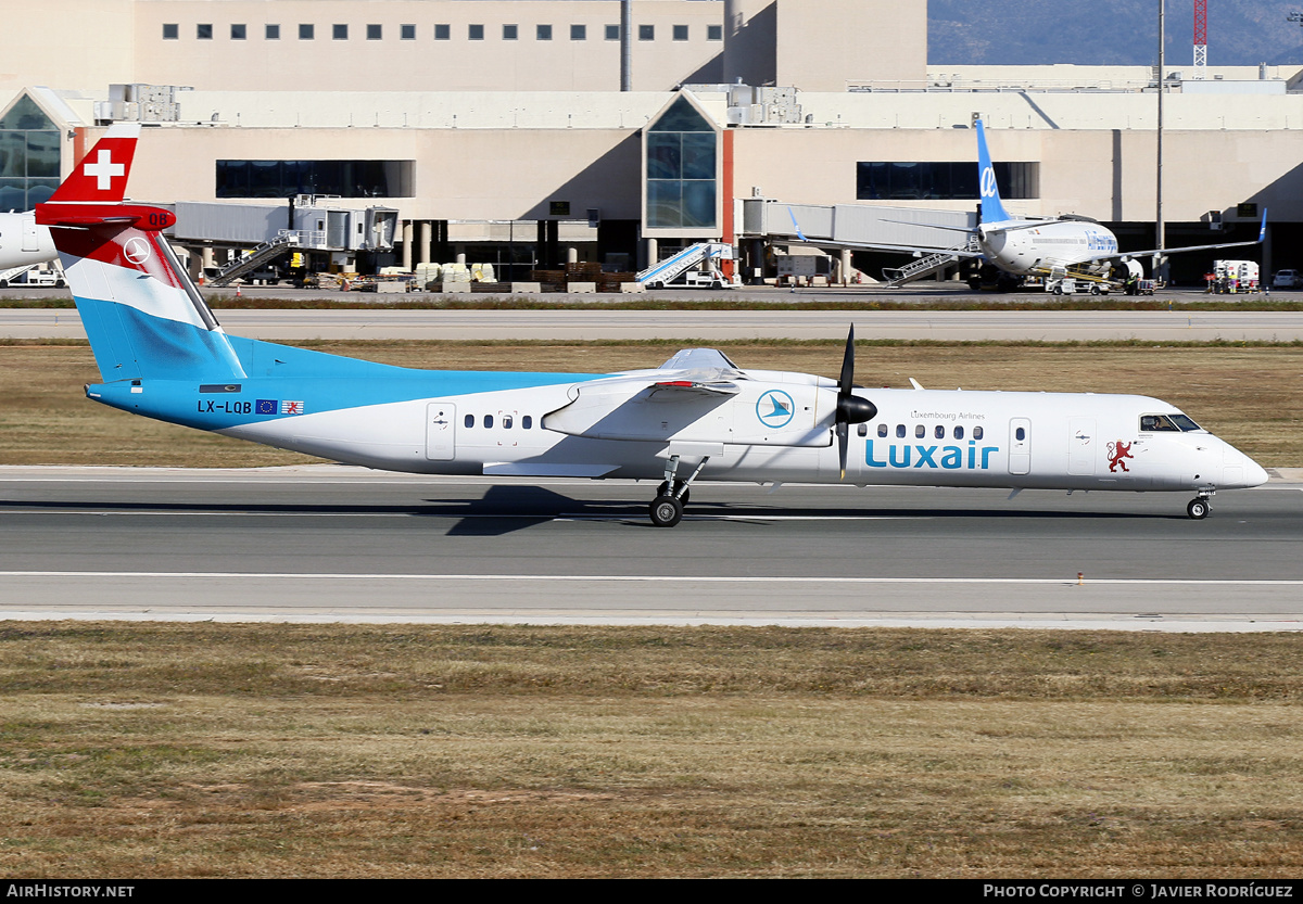 Aircraft Photo of LX-LQB | Bombardier DHC-8-402 Dash 8 | Luxair | AirHistory.net #563426