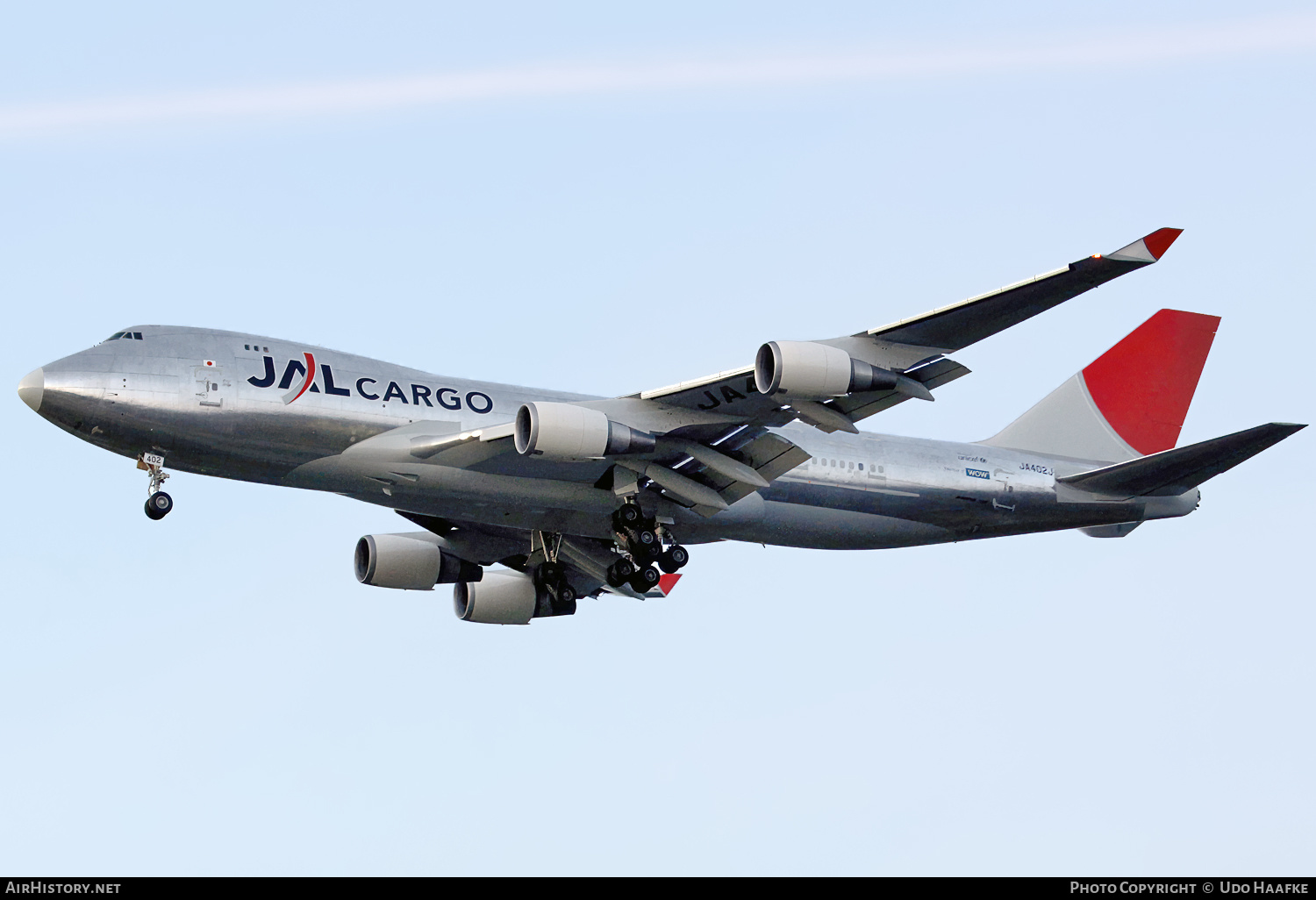 Aircraft Photo of JA402J | Boeing 747-446F/SCD | Japan Airlines - JAL Cargo | AirHistory.net #563444