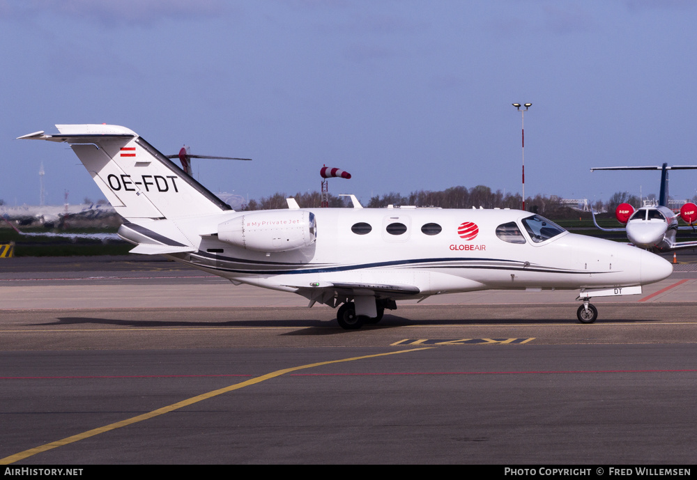 Aircraft Photo of OE-FDT | Cessna 510 Citation Mustang | GlobeAir | AirHistory.net #563455