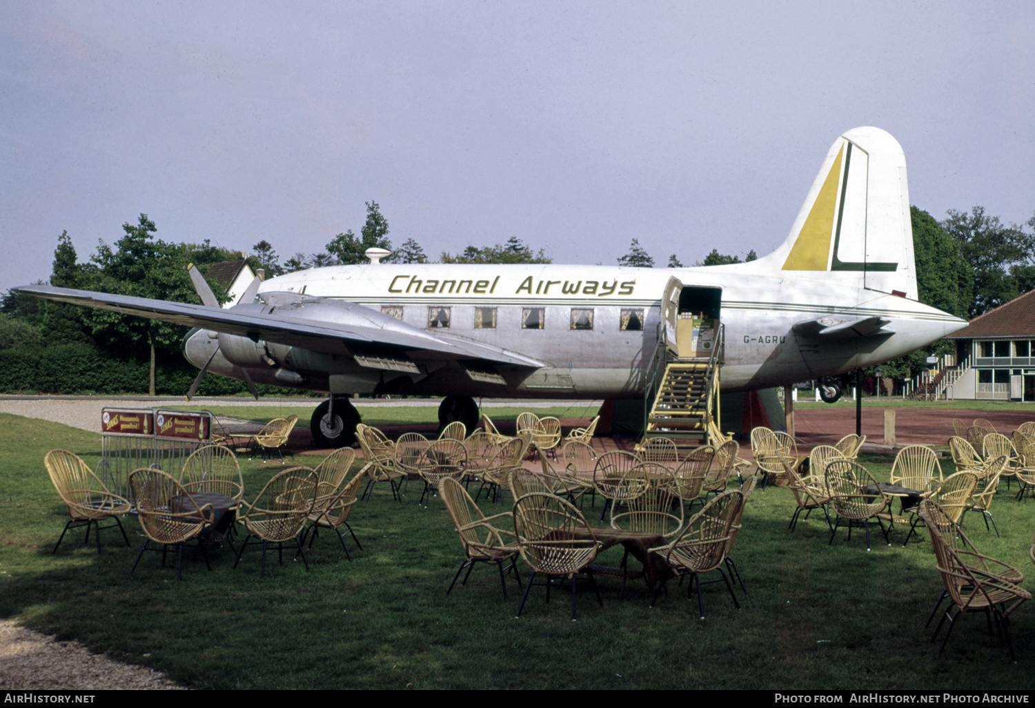 Aircraft Photo of G-AGRU | Vickers 657 Viking 1 | Channel Airways | AirHistory.net #563457