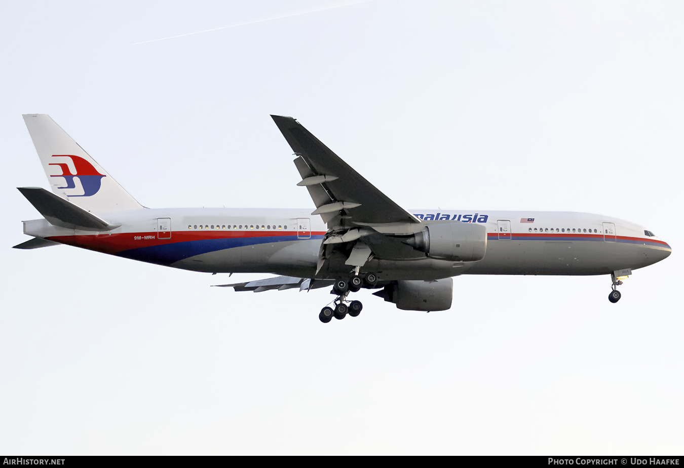 Aircraft Photo of 9M-MRH | Boeing 777-2H6/ER | Malaysia Airlines | AirHistory.net #563465
