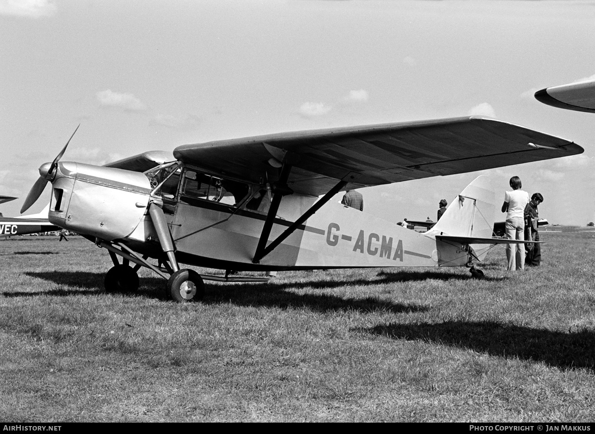 Aircraft Photo of G-ACMA | De Havilland D.H. 85 Leopard Moth | AirHistory.net #563466