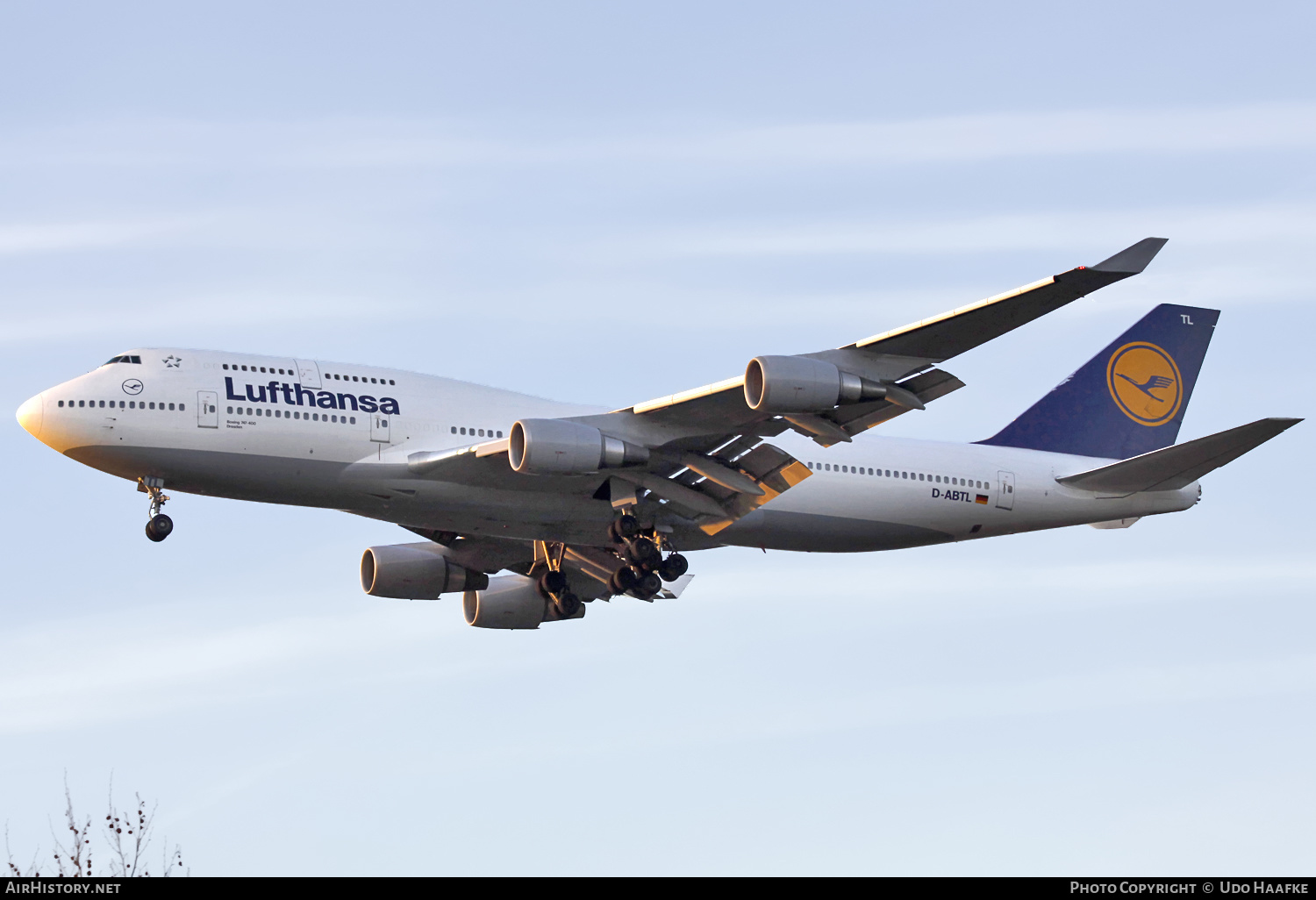 Aircraft Photo of D-ABTL | Boeing 747-430 | Lufthansa | AirHistory.net #563482