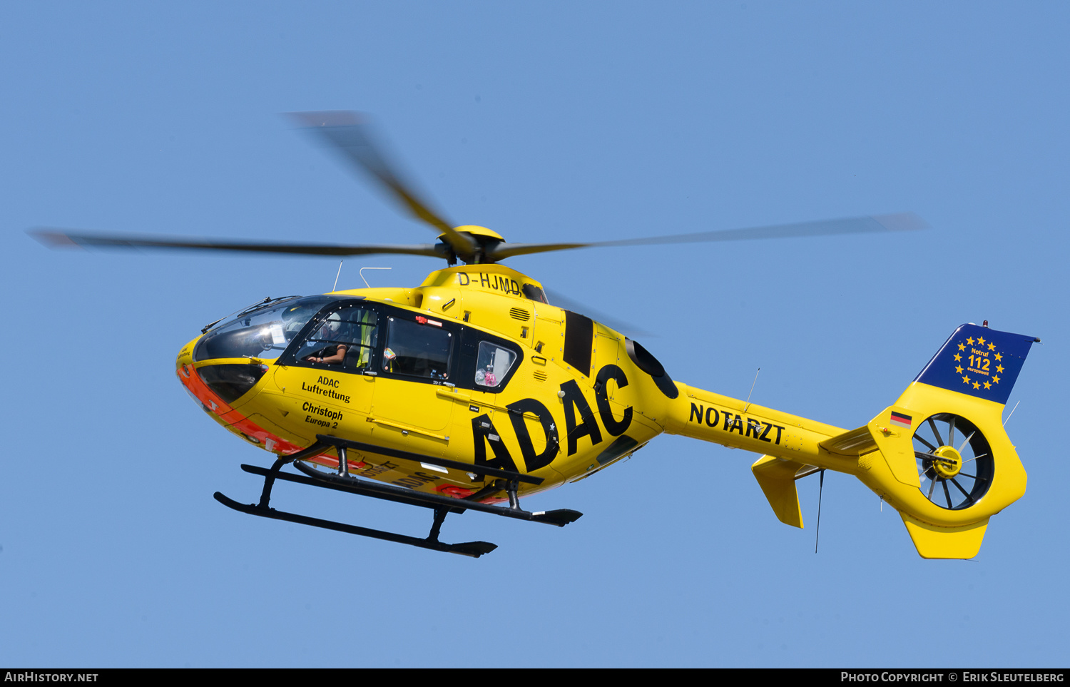 Aircraft Photo of D-HJMD | Eurocopter EC-135P-2 | ADAC Luftrettung | AirHistory.net #563486